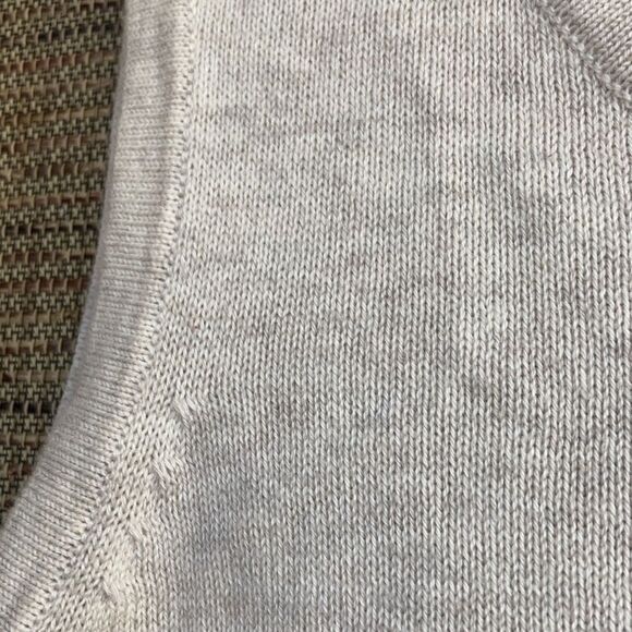 Christopher Banks white cotton knit tank top - Picture 2 of 6